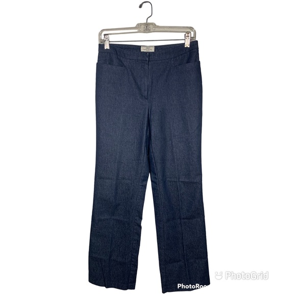 LIKE NEW BROOKS BROTHERS 346 Stretch Jean Blue Pants Size 6 $189! - Picture 2 of 6